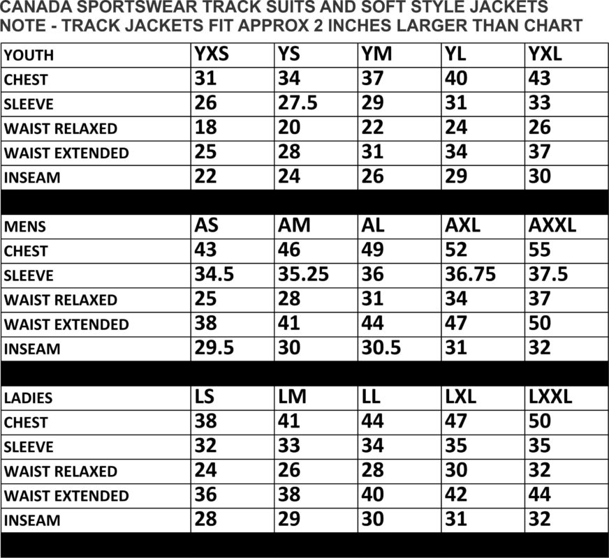 CX2 Track Suit Thousand Islands Sportswear